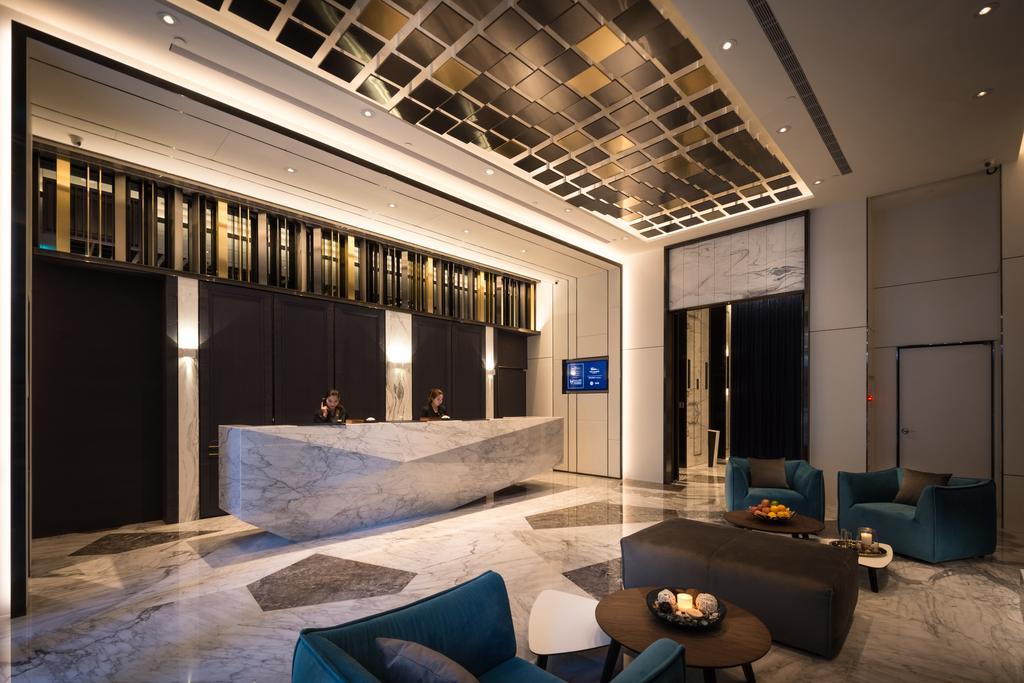 Park Lees Hotel Kaohsiung Buitenkant foto The lobby of the hotel